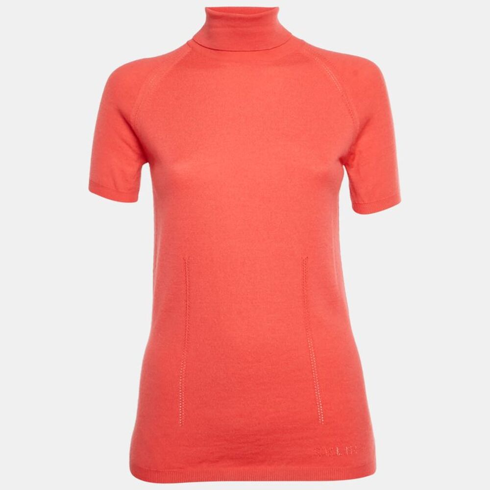 Celine Pink Cashmere Knit Top M